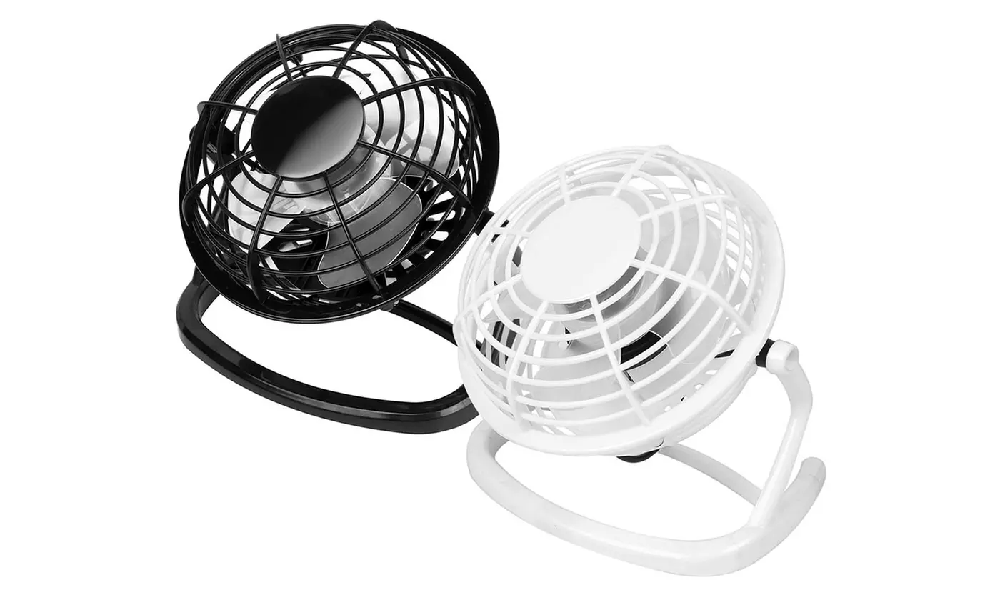 iMounTEK Personal USB Powered Desk Fan Mini 360-Degree Rotation Cooling Fan - Primary Image