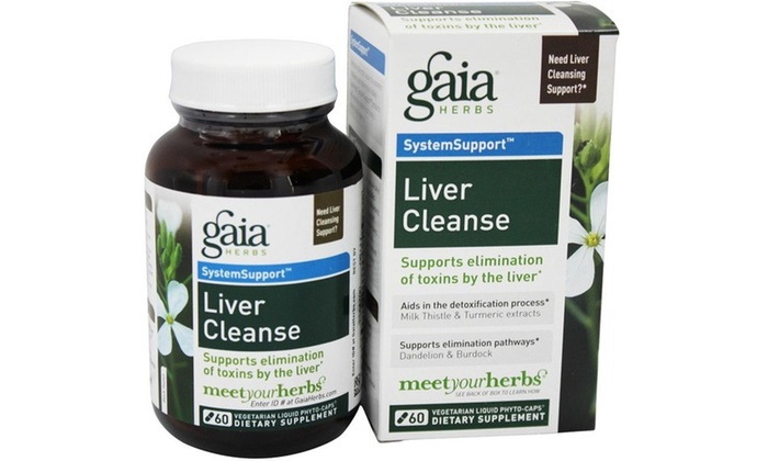 Gaia Herbs Liver Cleanse Dietary-Supplement Capsules (60-Count) | Groupon