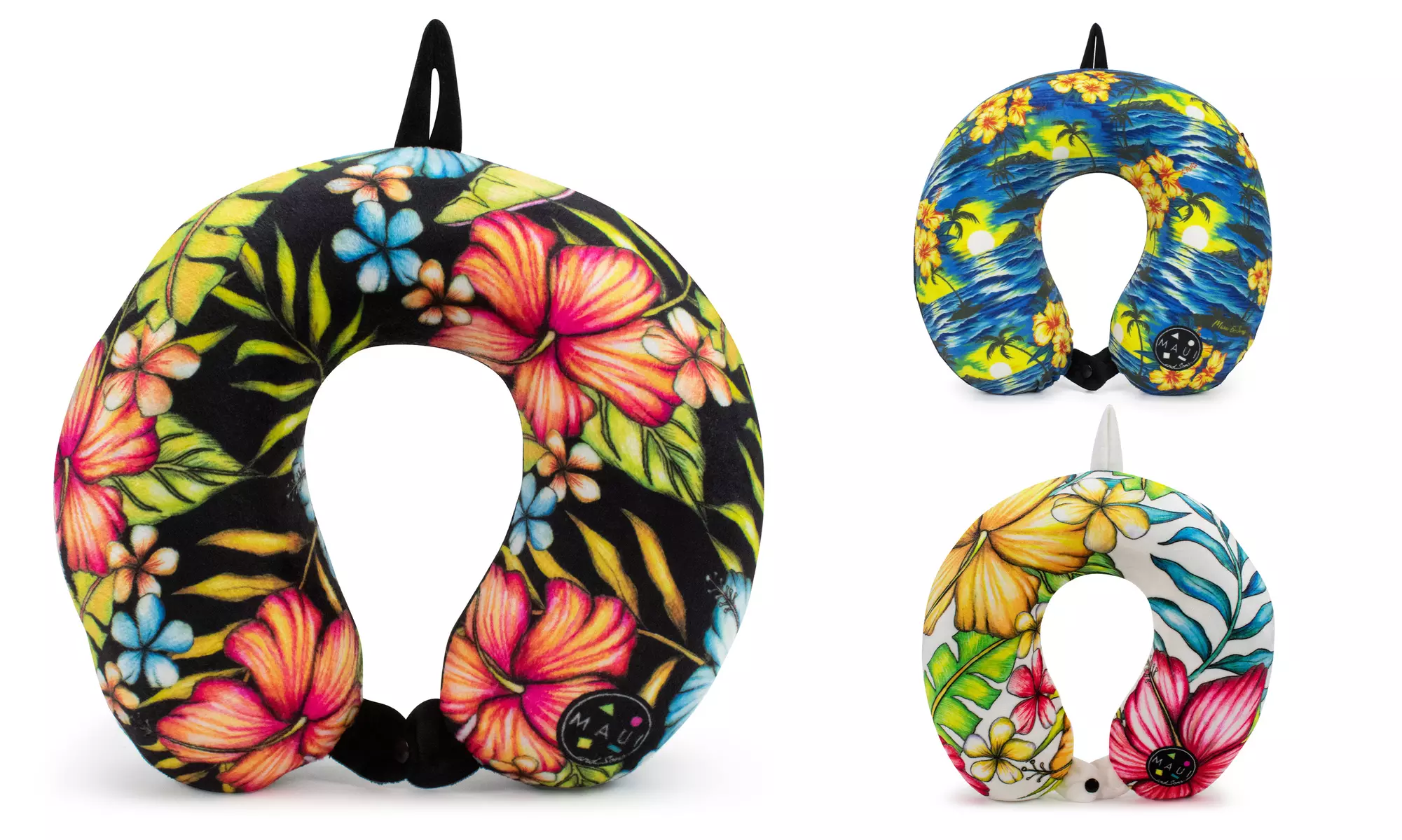 Maui & Sons Hawaiian Memory Foam Travel Neck Pillow - Primary Image