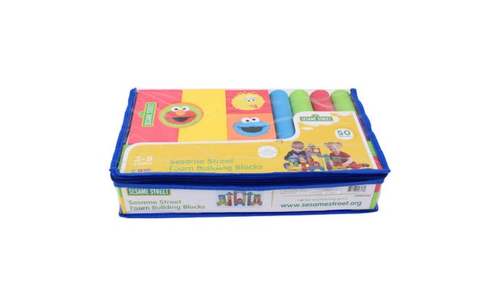 sesame street foam building blocks