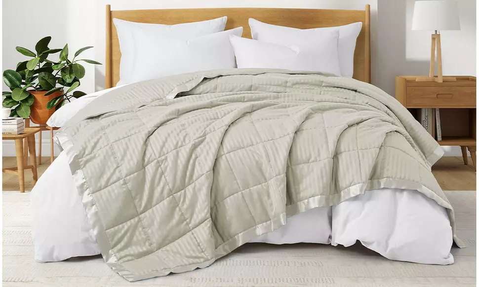 Peace Nest All Season Soft Cozy Warm Bed Blanket with Satin Trim