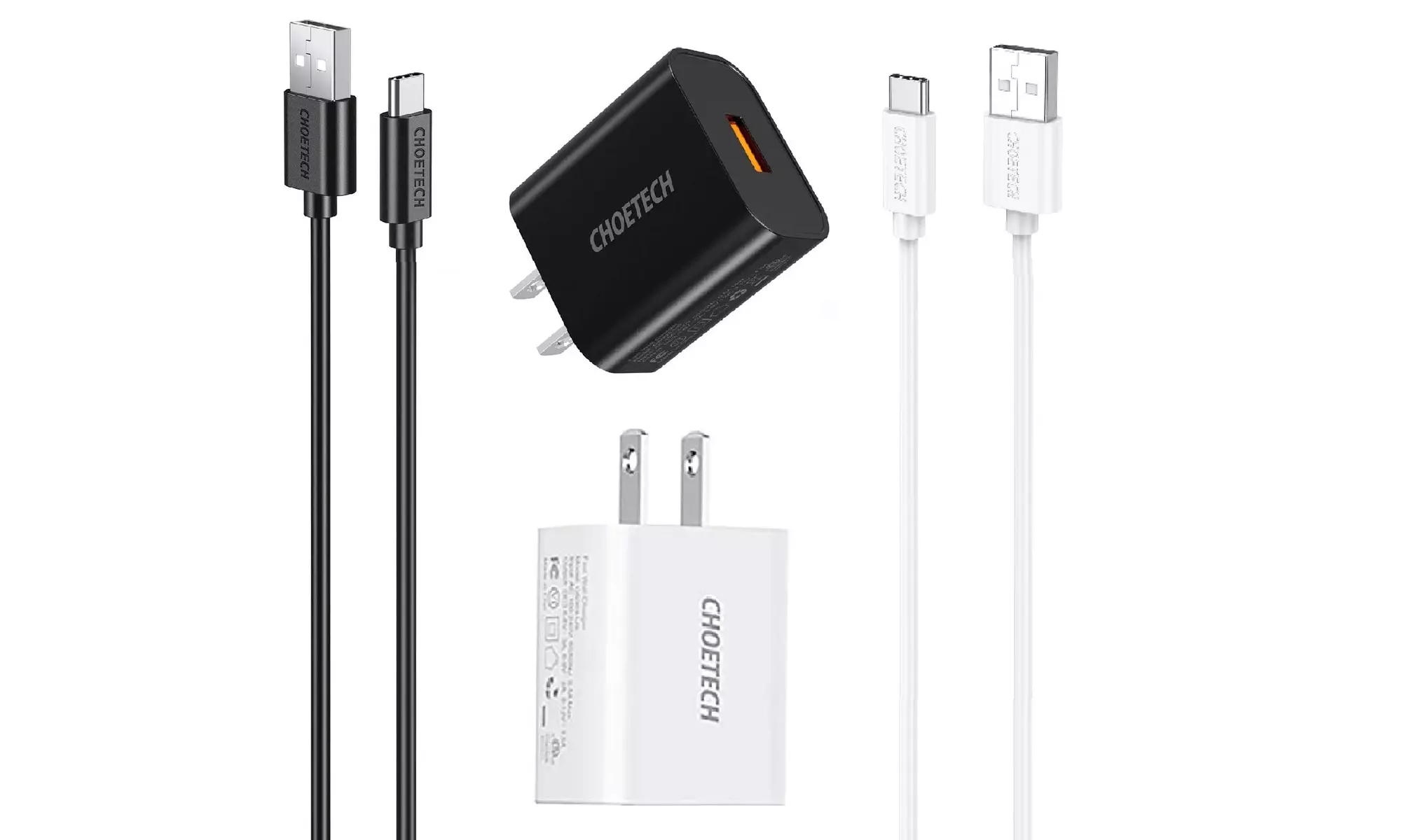 Super Fast Charger with USB Type C for Android Samsung Google LG Motorola
