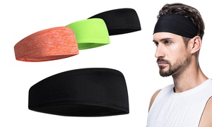 Workout Headbands for Women Men Sport Yoga Moisture Wicking Sweatbands