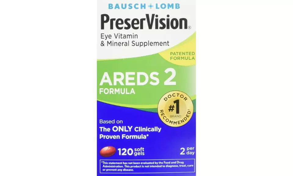PreserVision AREDS 2 Vitamin & Mineral Supplement, Soft Gels 120 ea - Second Medium