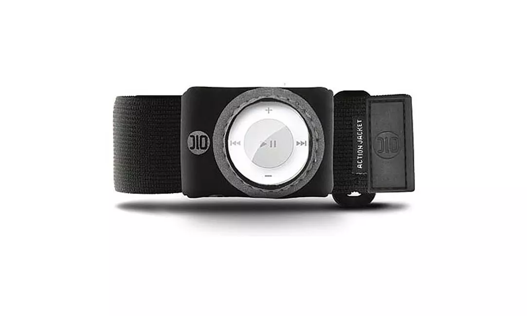 DLO 81619-17 Jacket Armband Case for iPod Shuffle 2G (Black) - Primary Image