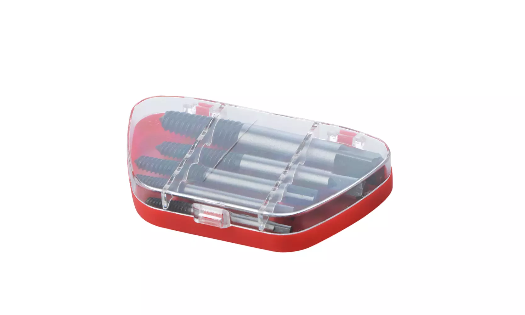 US 6Pc Screw Extractor Set Easy Out Drill Bits guide Broken Screws Bolt Remover - Primary Image