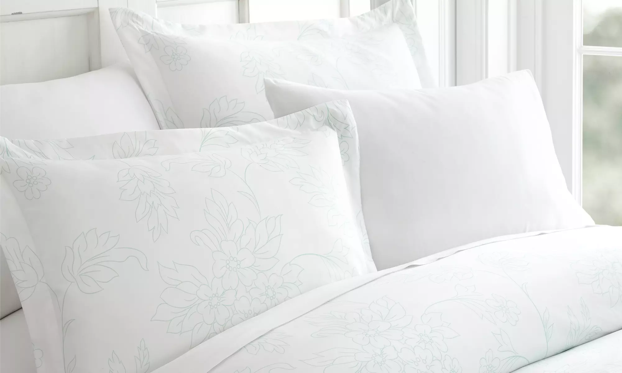 Merit Linens Premium 3 Piece Pattern Duvet Cover Set 