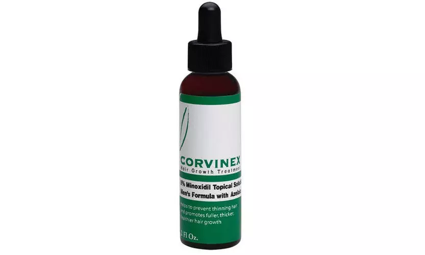 Corvinex 5% Minoxidil for Men, Hair Growth Treatment Serum, Brand New, 2 Oz. - Primary Image
