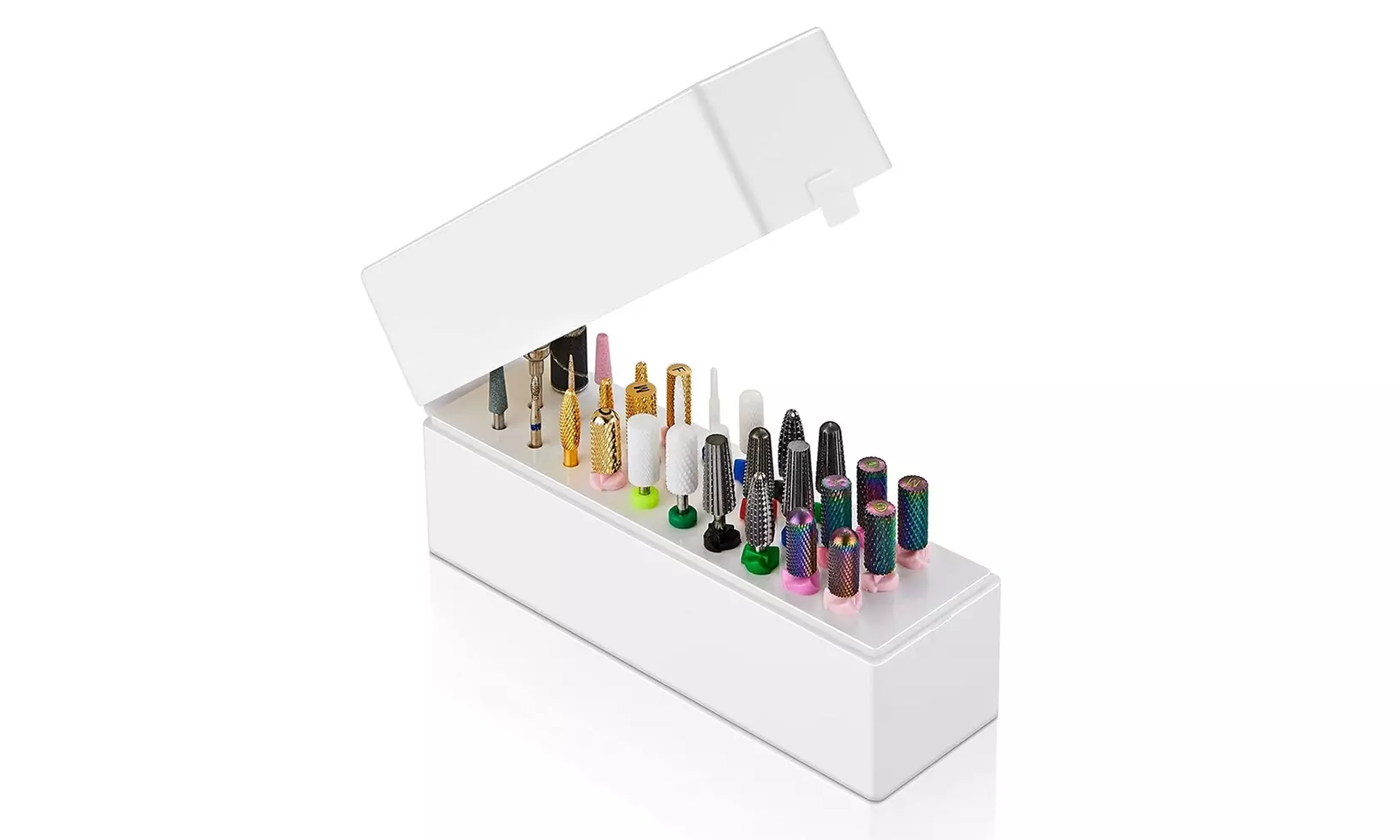 Makartt Nail Drill Bits Holder Dustproof Stand Displayer  - Primary Image