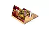 3D Phone Screen Magnifier Stereoscopic Amplifying 12 Inch Desktop Wood Bracket 