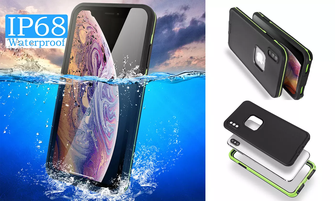 Waterproof IP68 Case Ultra Thin Shockproof  for iPhone X/XS/XR - Primary Image