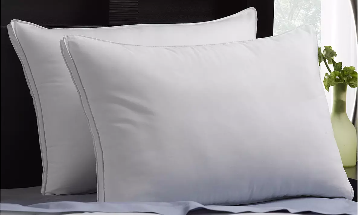 Firm Exquisite Hotel Down-Like Gel Pillows, All Sizes Same Price (2-Pack) - Primary Image