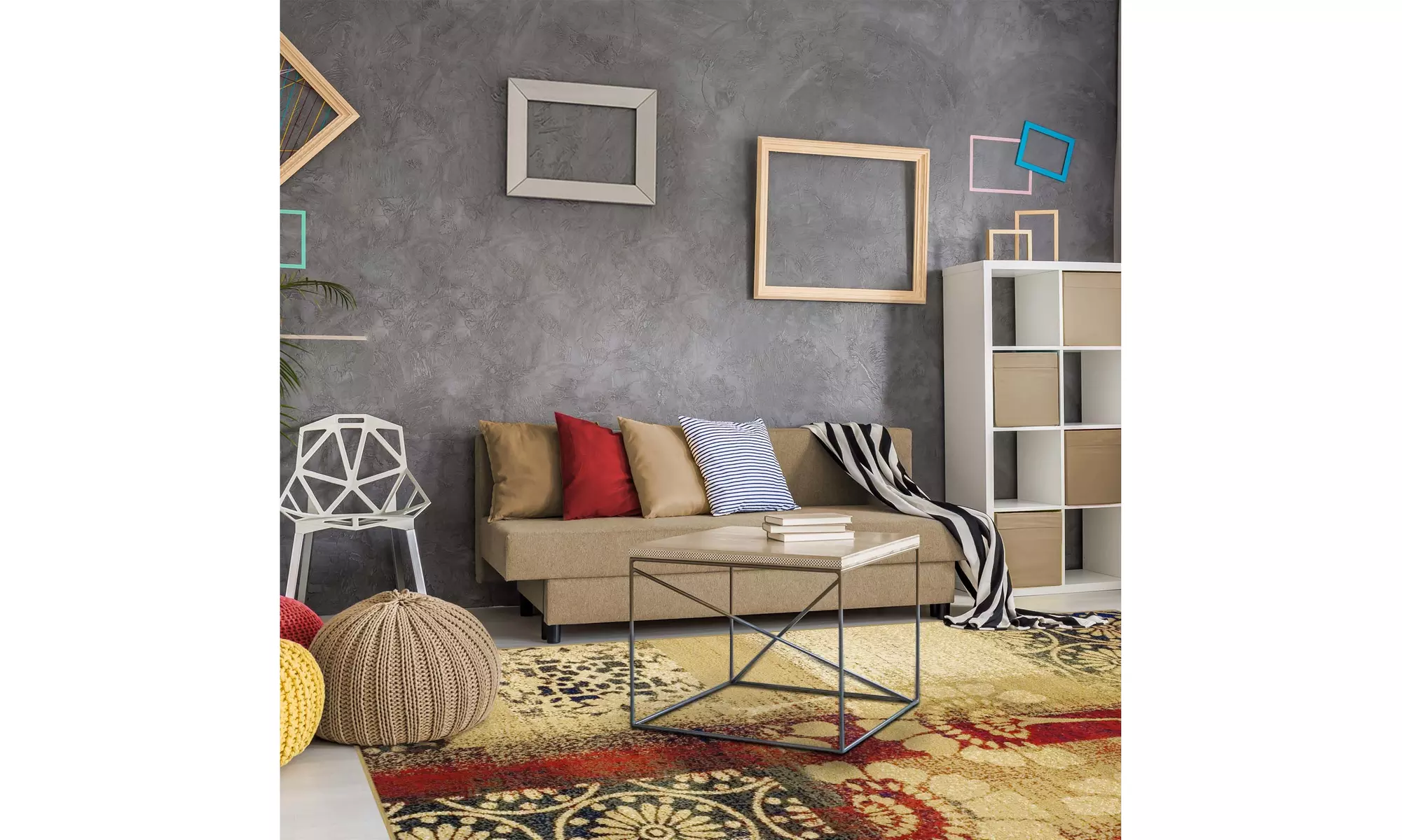 Superior Patchwork Abstract Floral Runner Rugs Carpet Indoor Large Area Rug - Primary Image