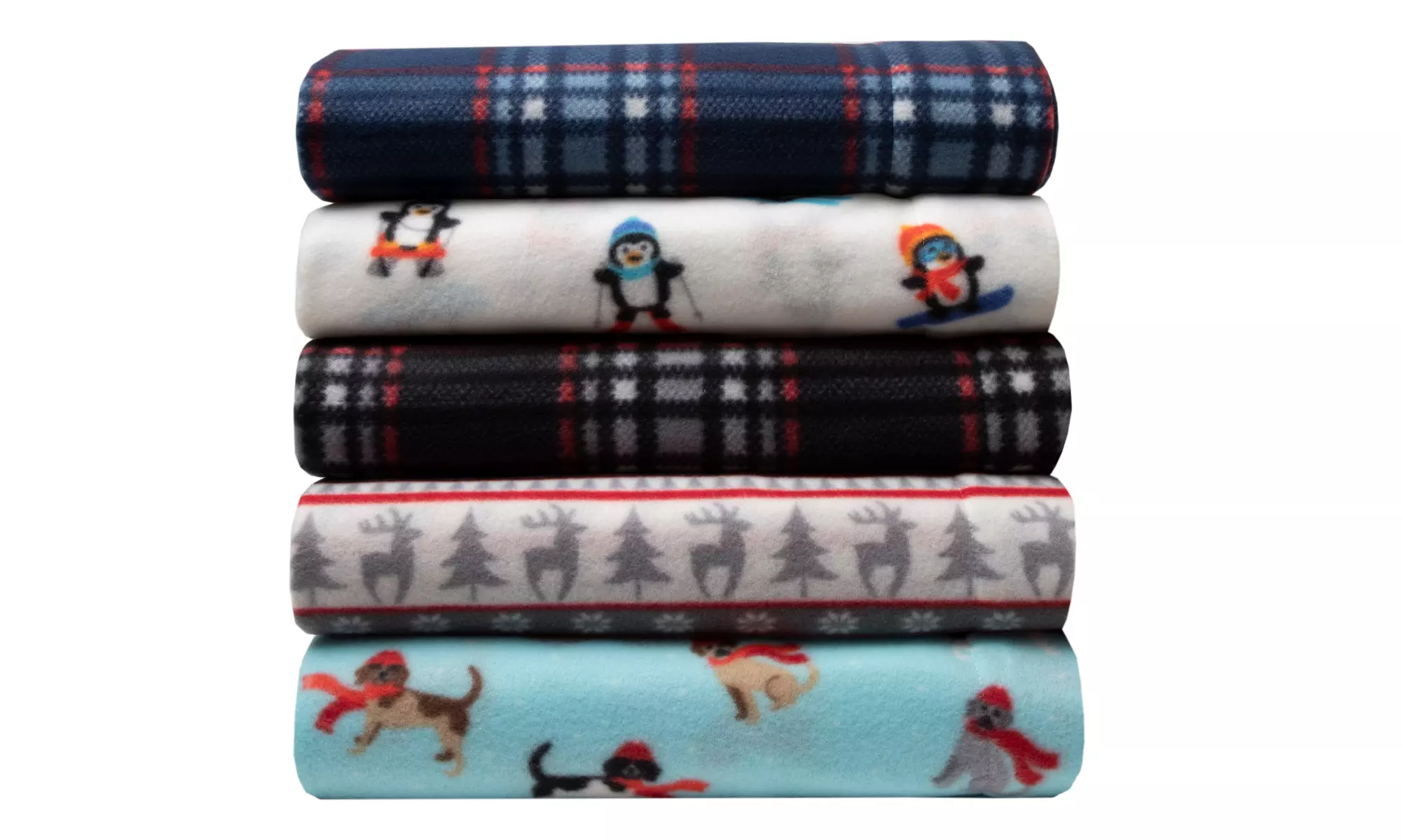 Winter Nights Microfleece Sheet Sets - Primary Image