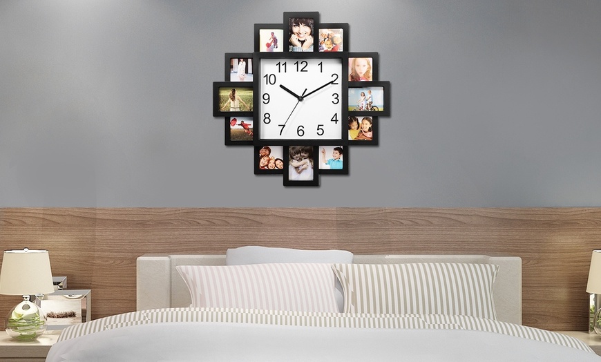 Up To 74% Off on iMounTEK Hanging Wall Clock w... | Groupon Goods