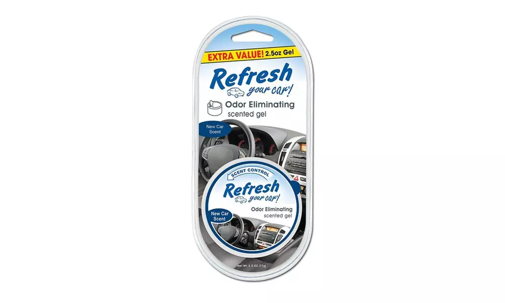 Refresh Your Car! Gel Can Scents Air Fresheners (4 Pack)