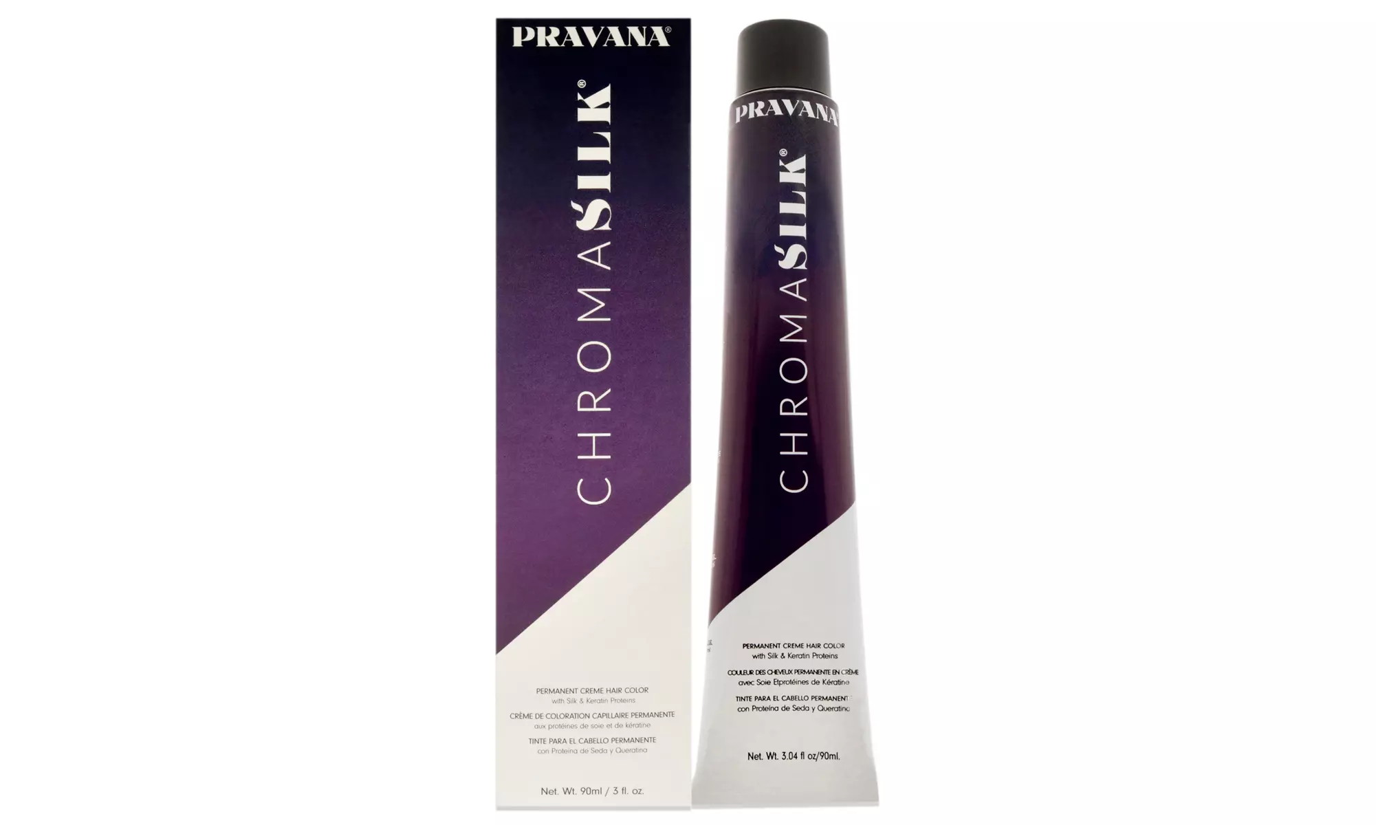 ChromaSilk Creme Hair Color - 7.40 Bright Copper Blonde by Pravana 3 oz - Primary Image