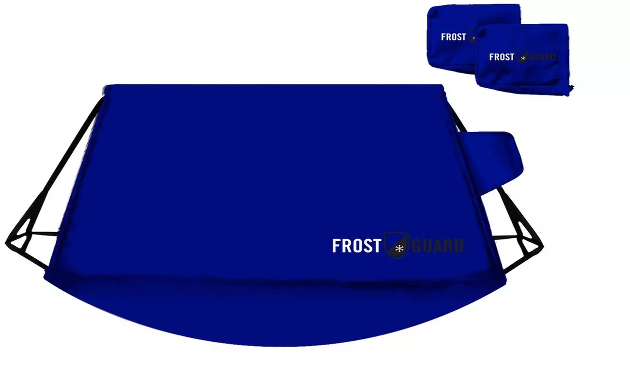 FrostGuard Standard Size Windshield and Wiper Cover w/ Mirror Covers - Primary Image