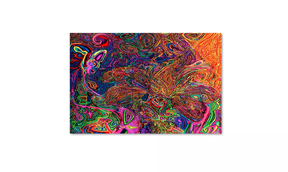 Josh Byer 'Lily Garden In Stanley Park' Canvas Art - Primary Image