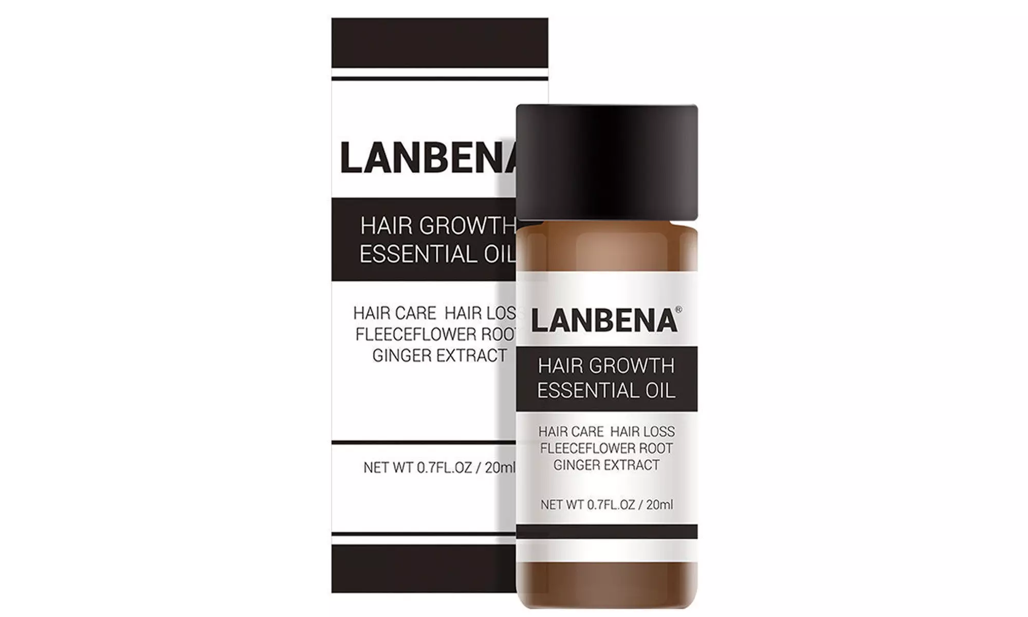 Lanbena Hair Growth Essence Hair Loss Treatment Ginger Sunburst Raise 