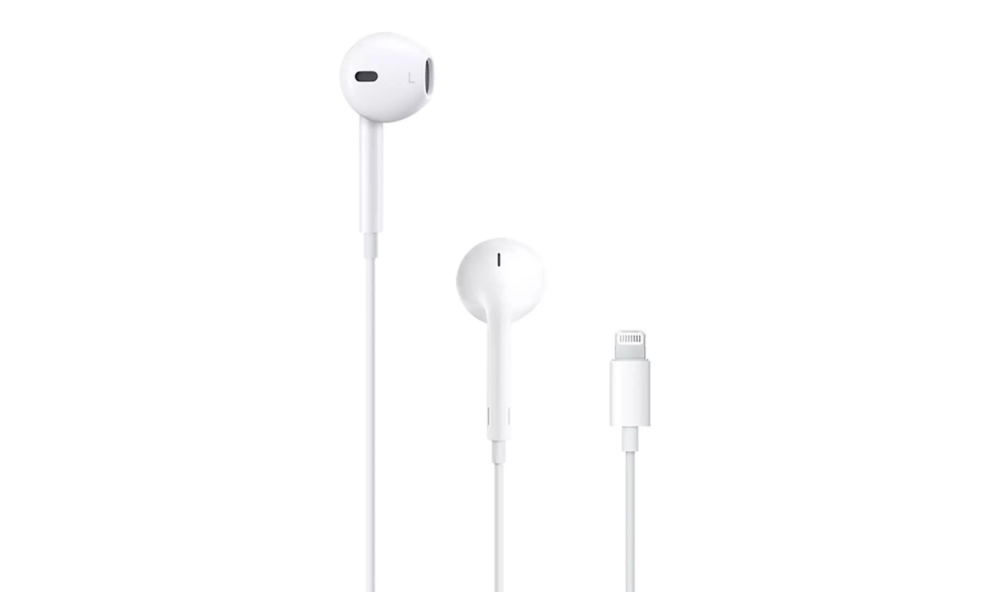 Apple EarPods with Lightning Connector A1748 - White - Primary Image