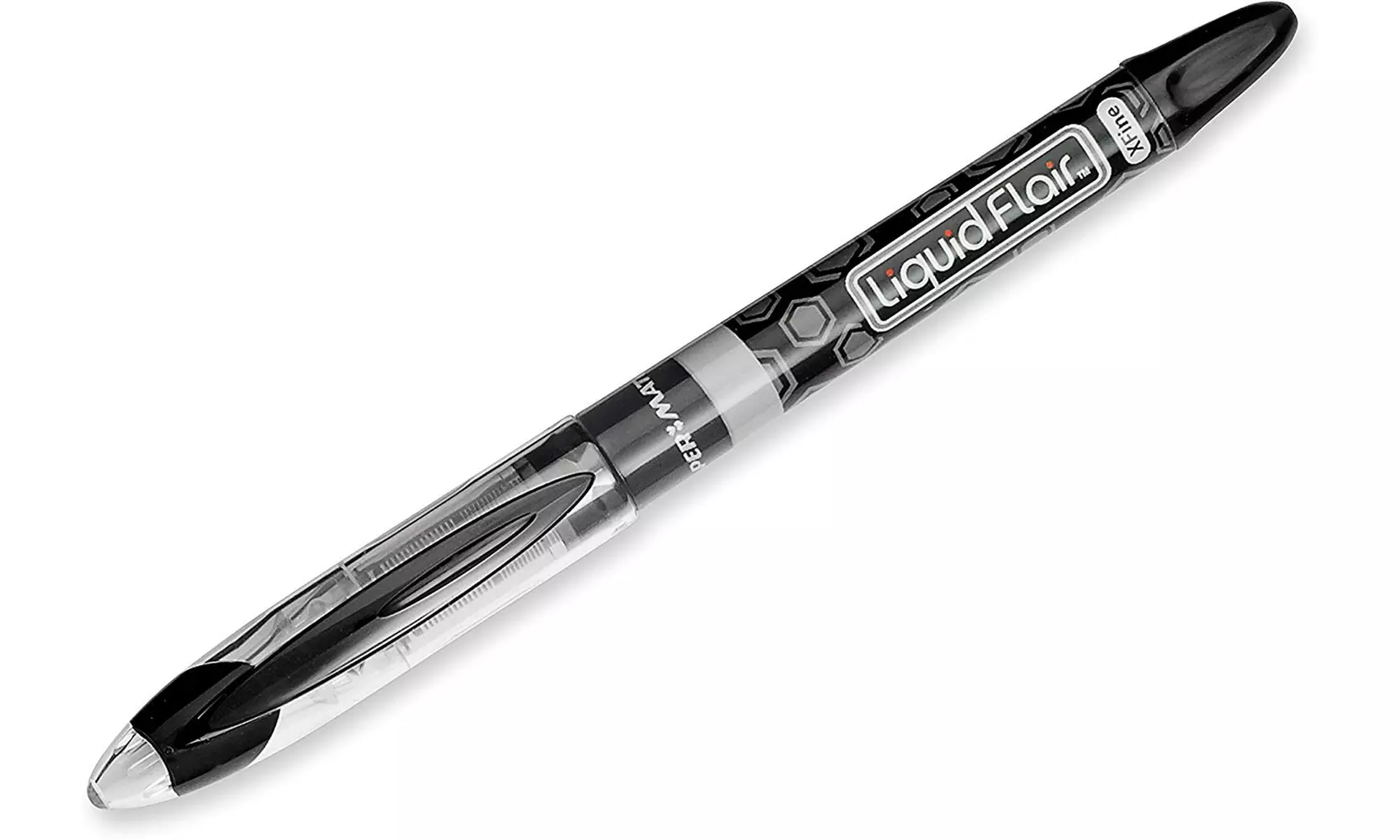 Paper Mate 31001BH Liquid Flair Porous Point Stick Pen- Black Ink- Extra Fine - Primary Image