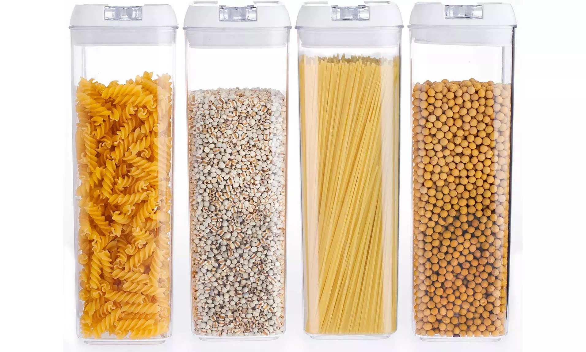 NUMYTON Airtight Food Storage Container Set of 4 with Lids  - Primary Image