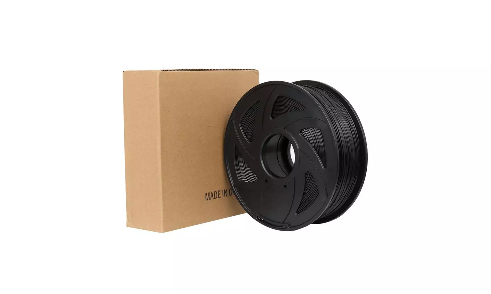 ABS 3D Printer Filament, 1.75mm 1KG, Black - Primary Image