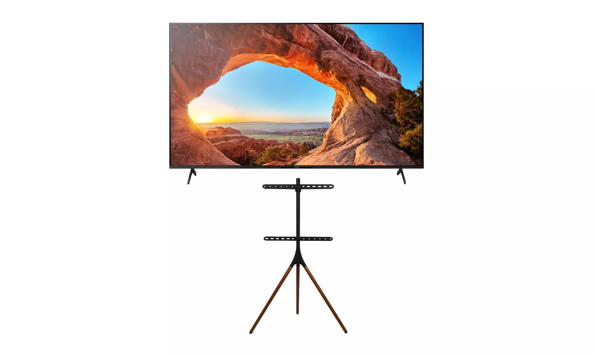 Sony KD75X85J X85J 75-Inch Smart LED TV with Kratos Home Studio TV Stand - Primary Image