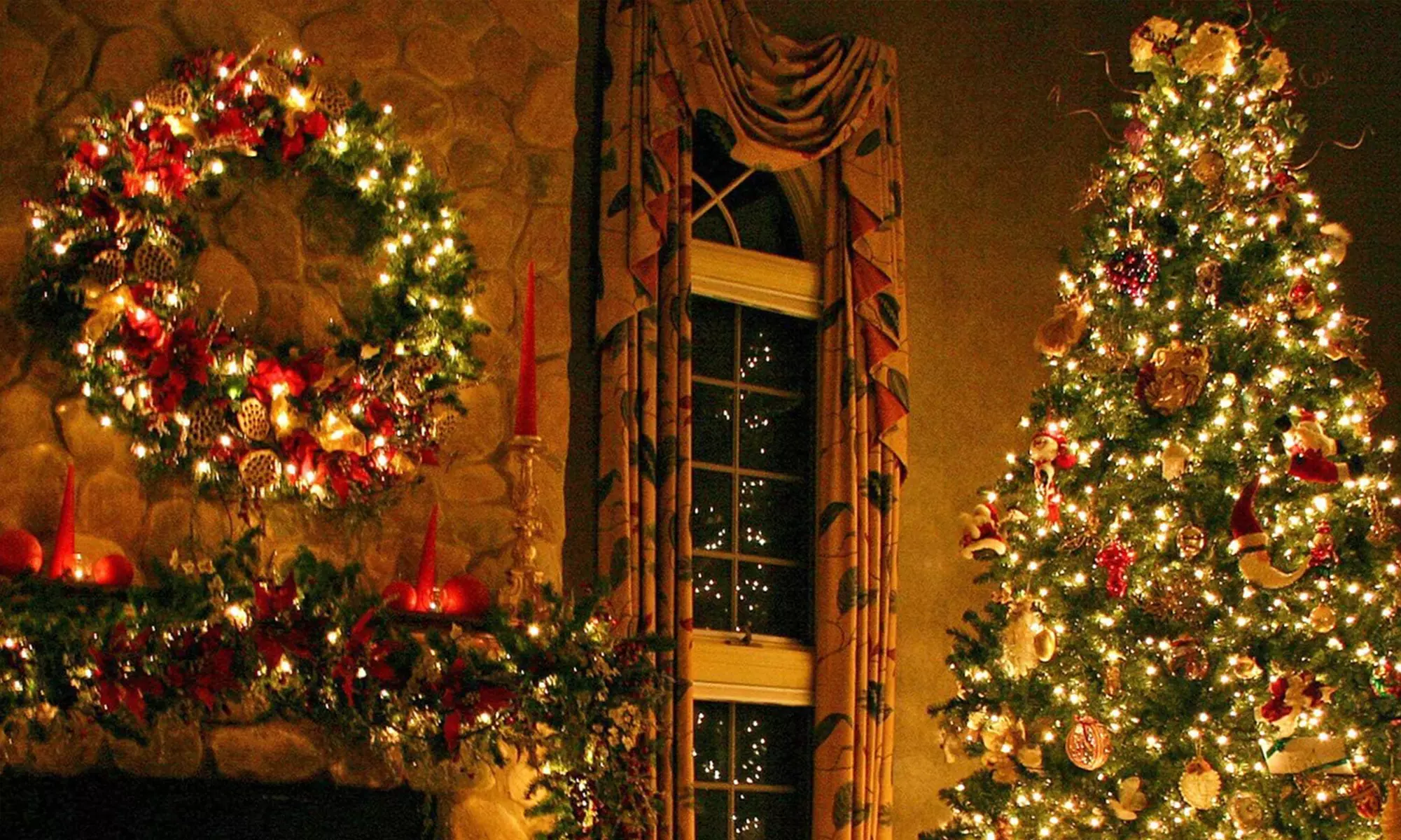 33FT 100 LED String Lights Indoor Outdoor Plug in Christmas Fairy Decor Lights - Primary Image