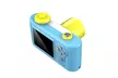 Shock-Proof Rechargeable Cute Mini HD 5.0mp 4X Digital Camera - Blue - Second Medium