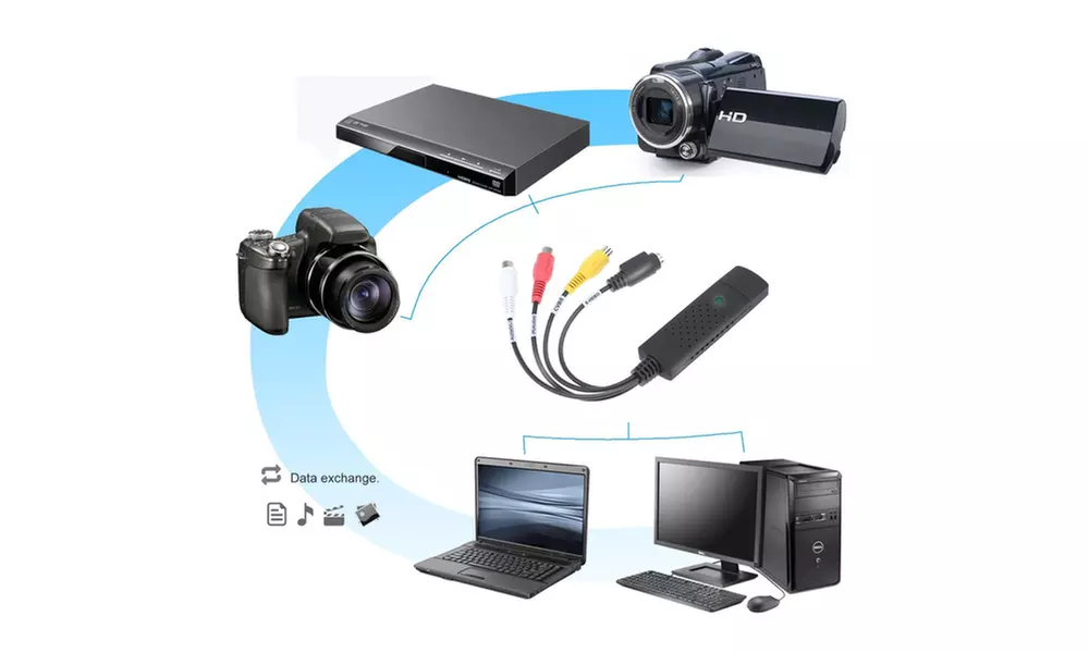 VHS-to-Digital Video Transfer Device and Software Package - Second Medium