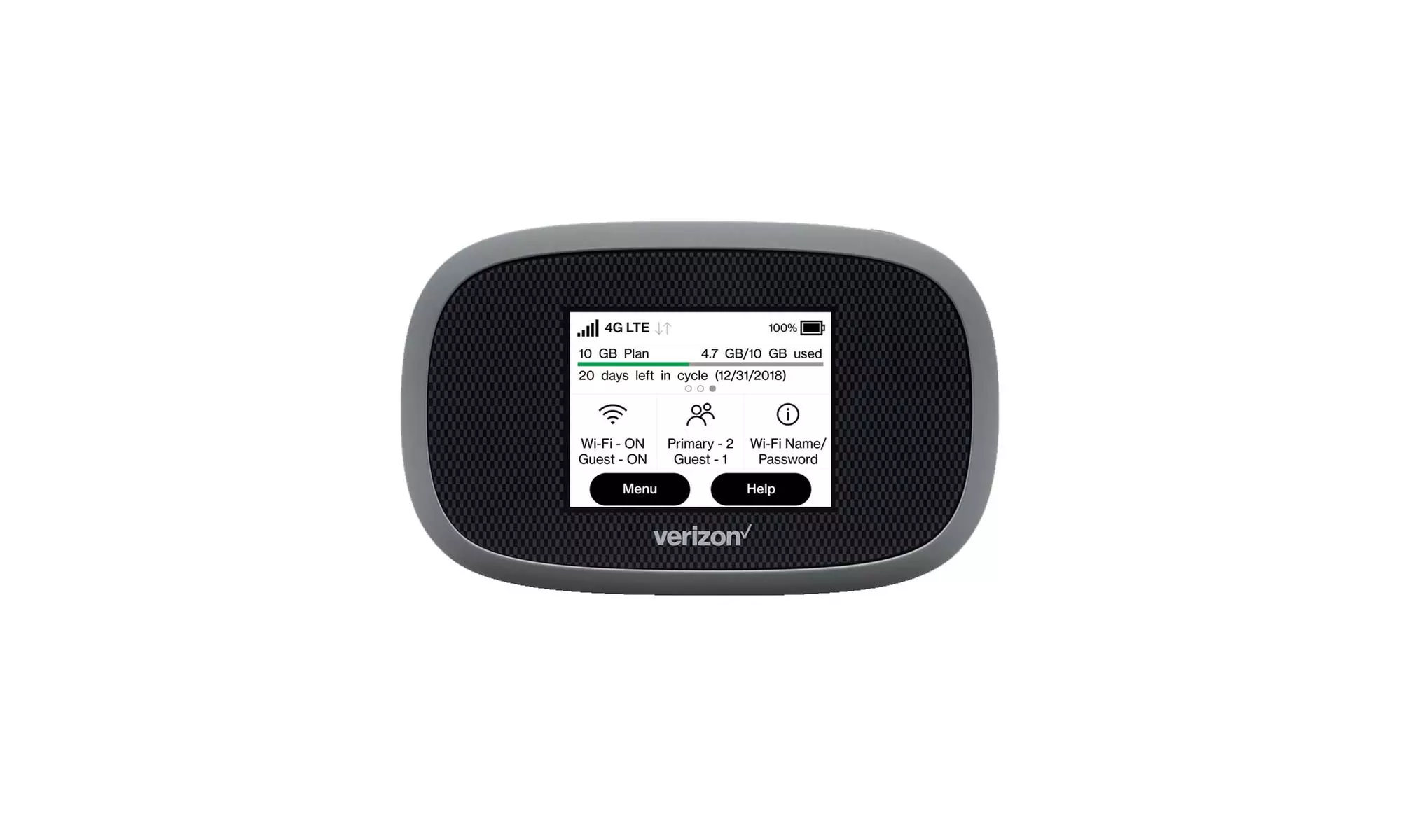 Verizon Novatel MiFi 8800L Jetpack 4G LTE Advanced Mobile Hotspot Modem - Primary Image