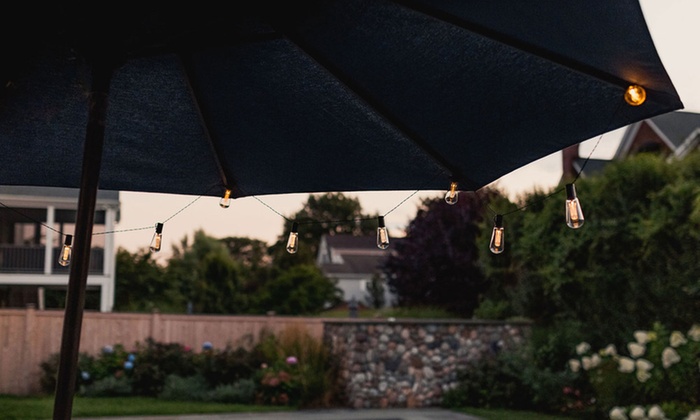 Up To 71 Off On 20 Solar Led Patio Lights Groupon Goods