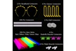 2 Pack Bulk Glow Stick Necklaces and Bracelets -Go Party Glow Sticks Party Pack - Second Medium