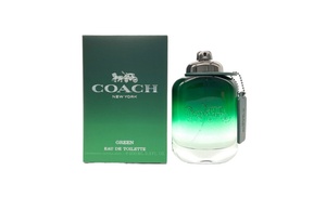 Coach New York Green Eau De Toilette 3.3 oz/ 100 ml Spray For Men