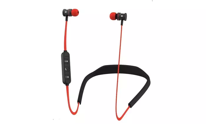 Maze Exclusive HYPE Active Sport Bluetooth Earbuds- Red  - Primary Image