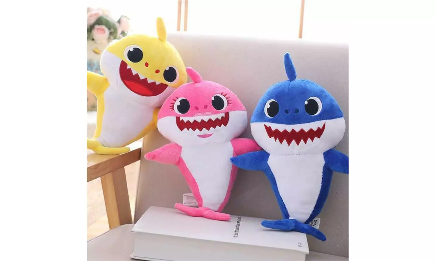 Baby Shark Plush Singing Plush Toys Music Doll English Song Toy Gift - Second Medium