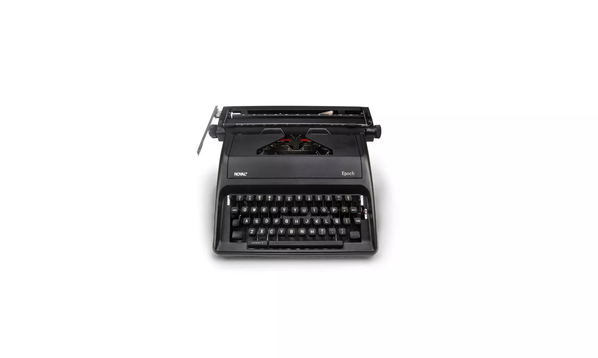 Adler Royal Epoch Manual Portable Typewriter with Spanish Keyboard - Black - Second Medium