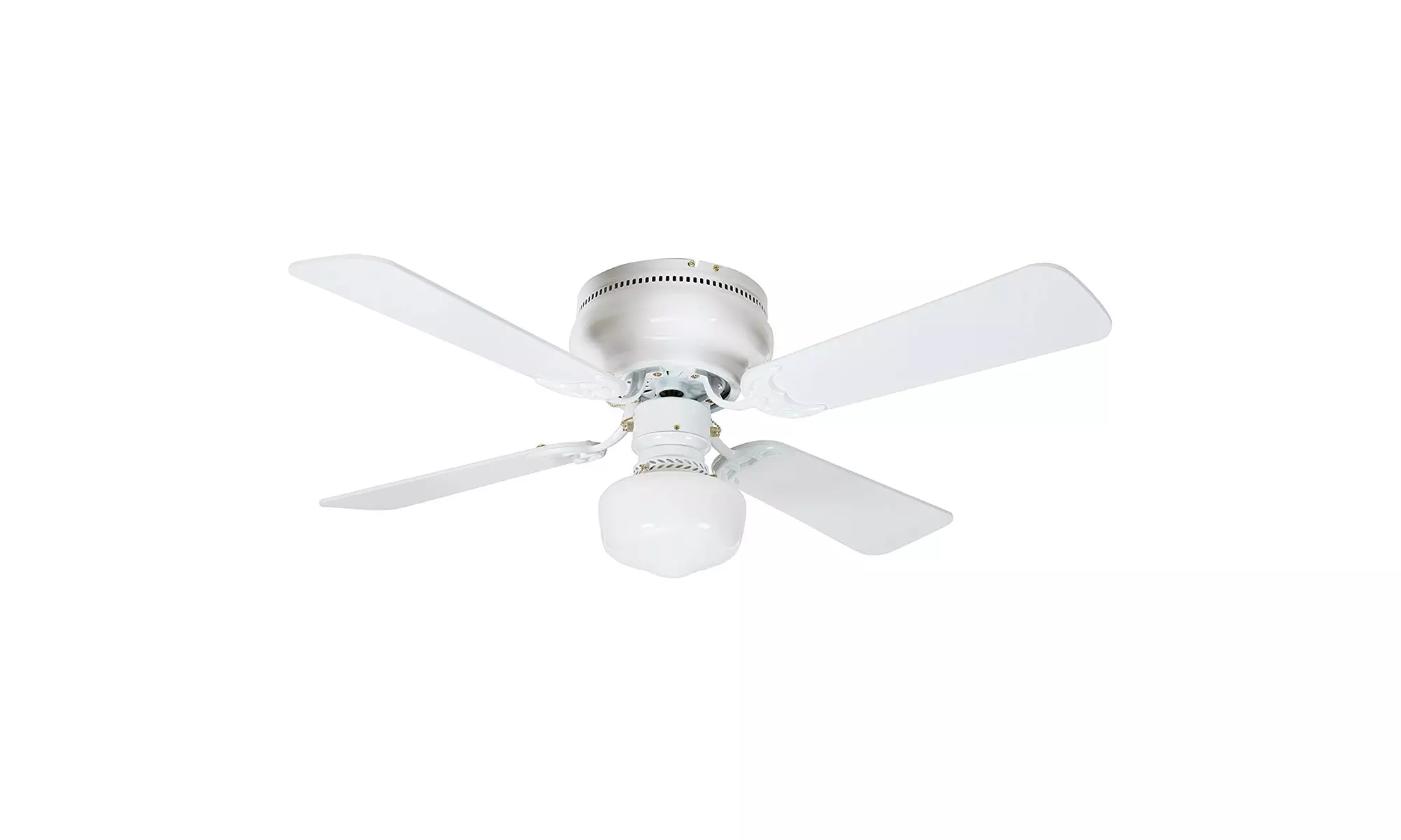 Boston Harbor CF-78126 Hugger Ceiling Fan, 42", White - Primary Image