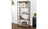 64" Angle Iron Bookshelf - Driftwood