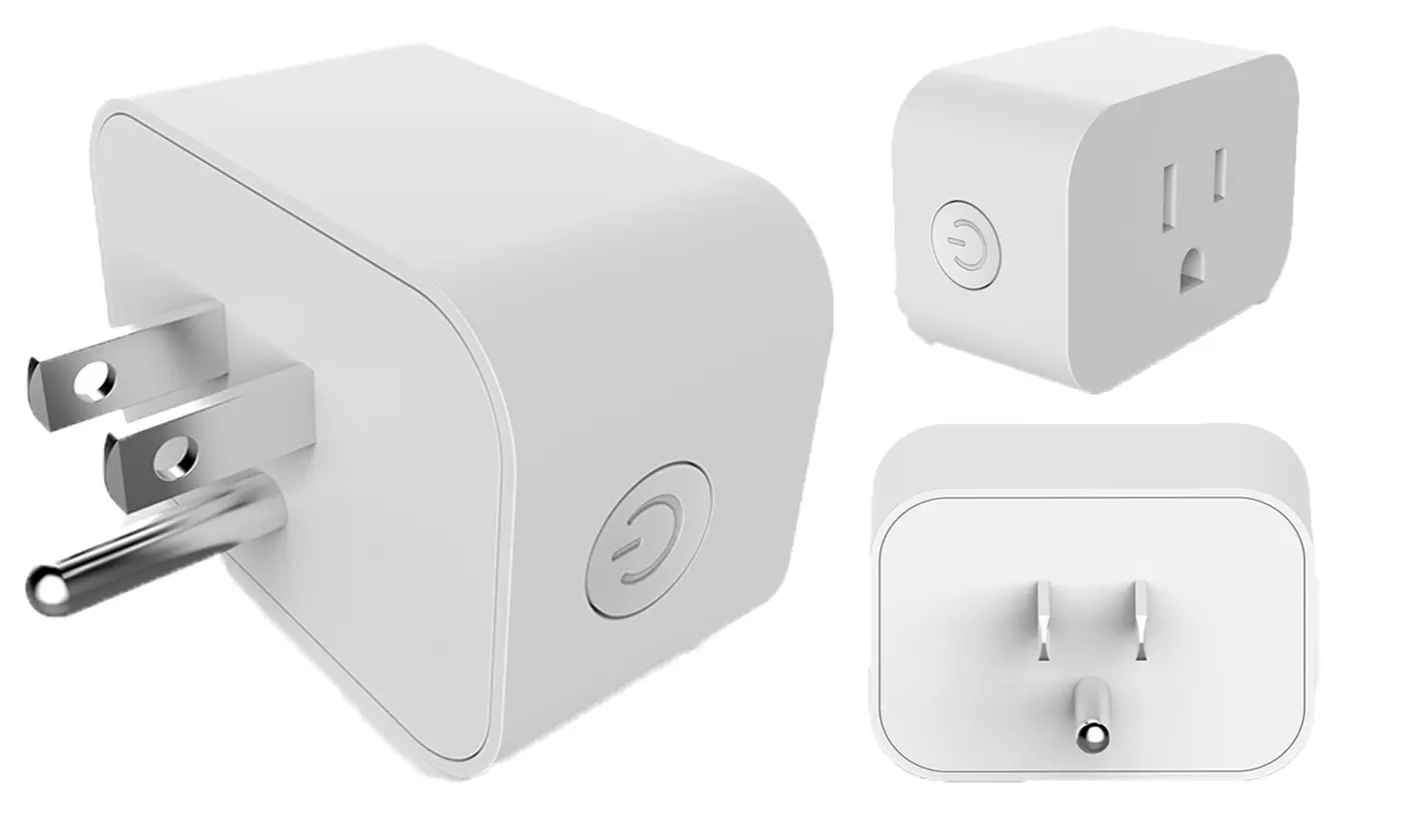 Smart WiFi US Plug Socket works with Amazon Alexa (1,2, 4, 8,-12 Pack) - Primary Image