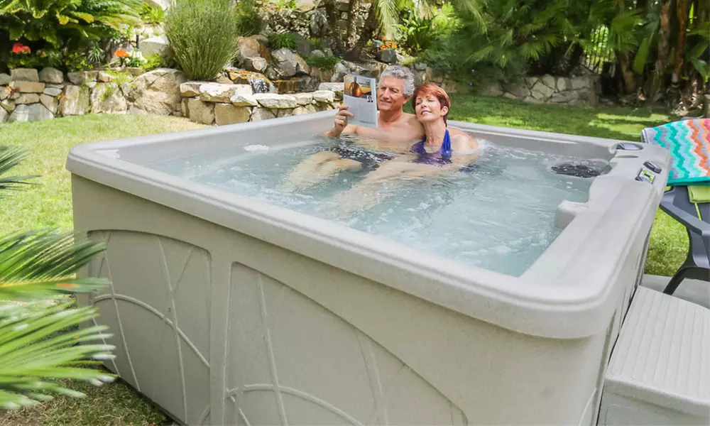 Lifesmart LS350DX 5-Person 28-Jet Plug & Play Spa - Second Medium