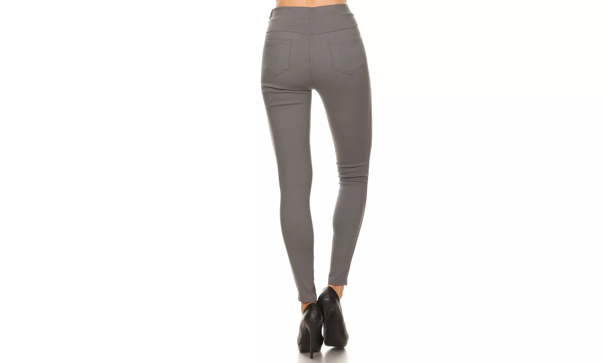 Women's High Waist Pull-On Stretchy Skinny Jeggings (3-Pack) With Plus Size