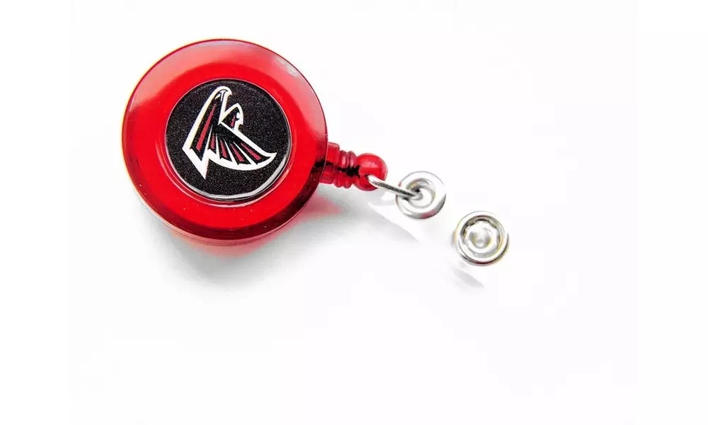 Sports Team Logo Retractable Badge Reel Id Ticket Clip NFL - Primary Image