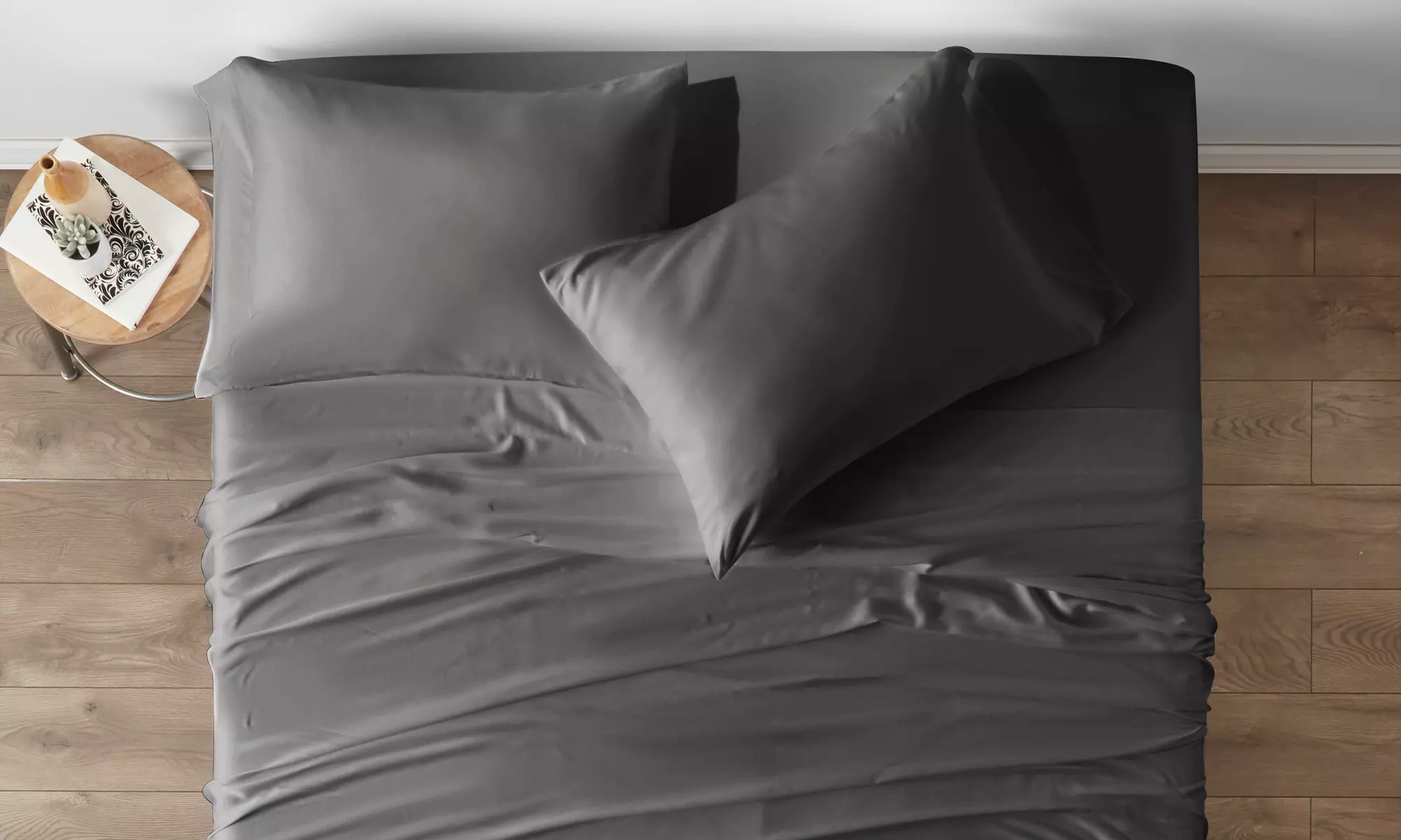 Merit Linens Premium Bamboo 4 Piece Luxury Bed Sheet Set