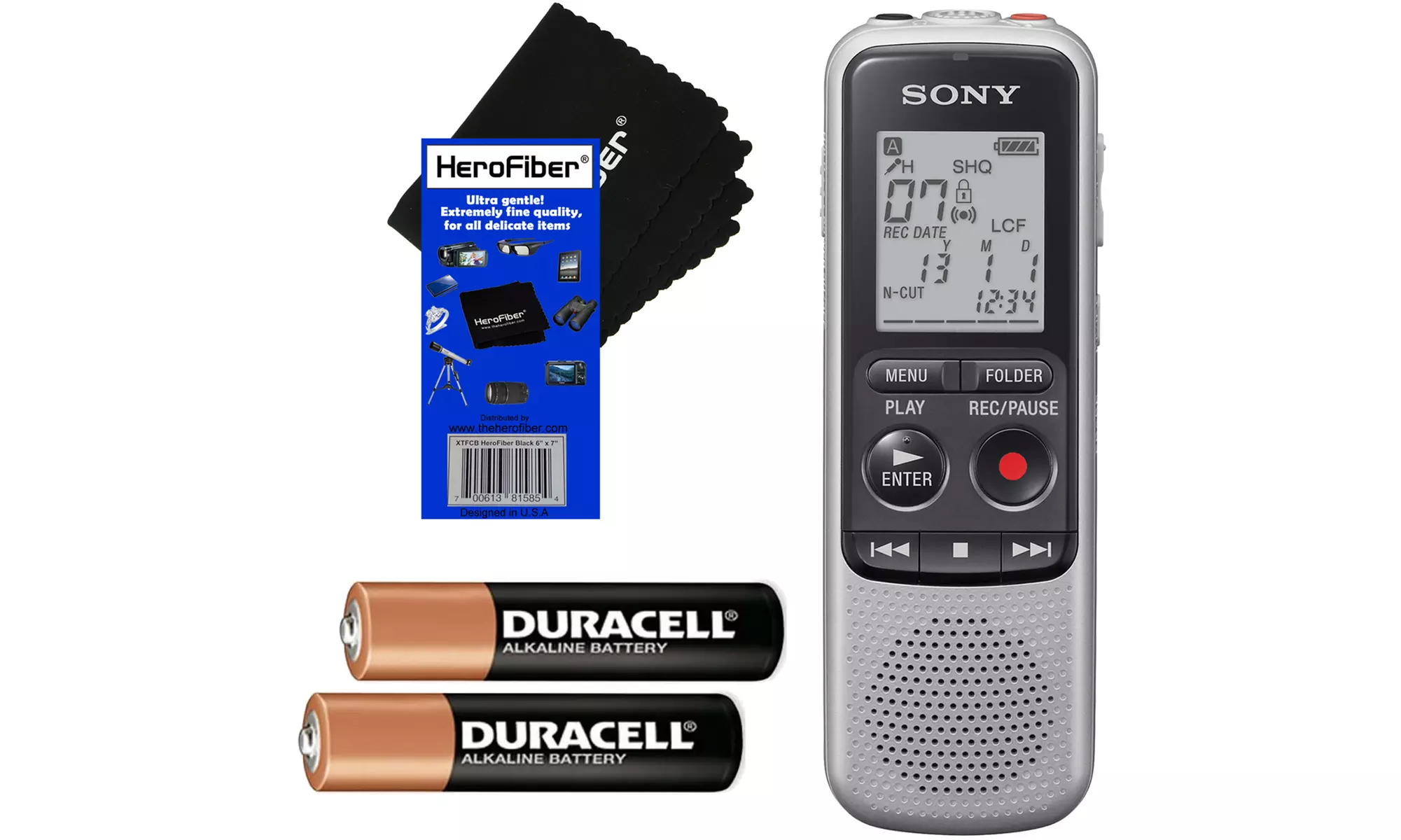 Sony ICD-BX140 MP3 Digital Voice IC Recorder plus More  *NEW* - Primary Image