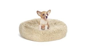 Large Shaggy Fluffy Pet Bed D...