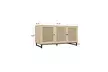 3 Door Cabinet,Sideboard Accent Cabinet, Storage Cabinet for Living Room - Second Medium