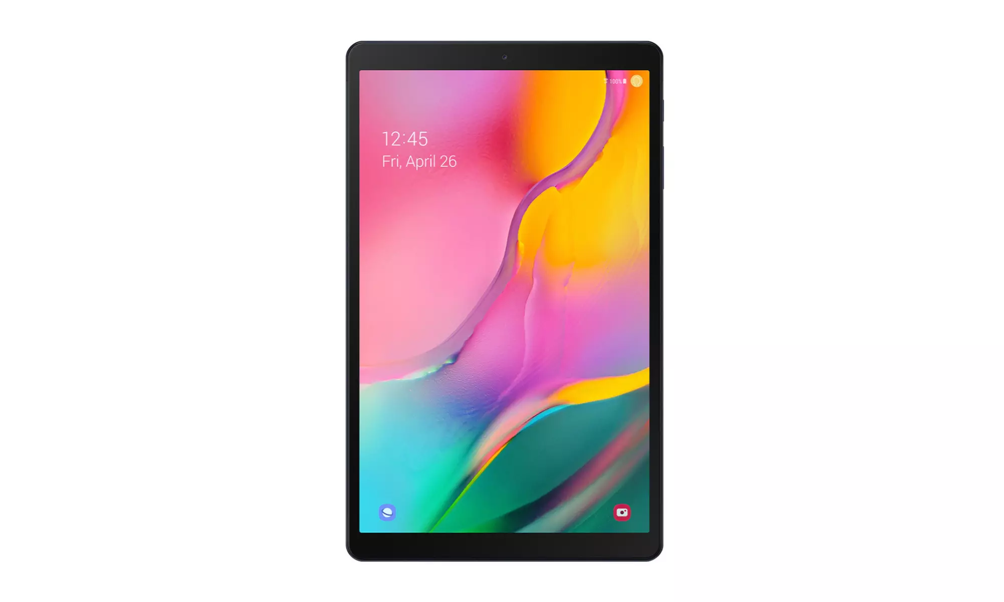 Samsung Galaxy Tab A 10.1-Inch 64GB Wi-Fi Tablet (Black, 2019) (Renewed) - Primary Image
